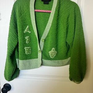 Jordan Vibrant Green Women's Cardigan